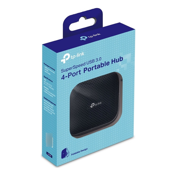 Hub Portátil Tp-link Uh400 4 Puertos Usb 3.0 Superspeed