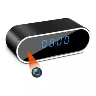 Reloj Despertador Cámara Oculta 1080 Wifi Detecta Movimiento
