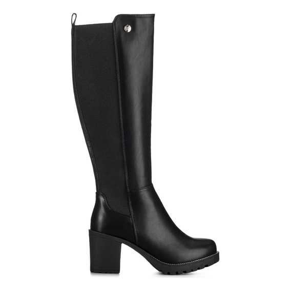 Botas Largas Casual A Rodilla Tacon Alto Grueso Mujer Weide