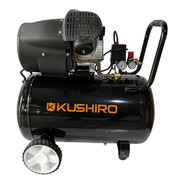 Compresor De Aire Eléctrico Kushiro K100-4b Monofásico Negro 220v