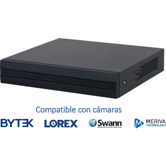 Dvr 8 Canales De 2 Megapíxeles Compatible Con Cámaras Bytek