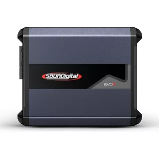 Módulo Amplificador Soundigital Sd800.1 Evo5 2 Ohms 1 Canal Cor Preto/cinza