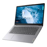 Notebook Lenovo Ideapad 1 14igl7 Platinum Gray 14 , Intel Dual Core Celeron 4020, 4gb De Ram, 128gb Ssd, Windows 11 Home S