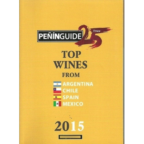Guía Peñin Iberoamericana 2015 Ingles - Vinos - Wines, de VV. AA.. Editorial Peñin (G), tapa blanda en español