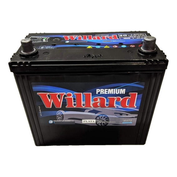 Bateria Willard Civic Crv + Derecha Ub425d Ns60 Ahora 12