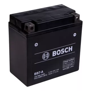 Bateria Yb7-a = Bb7-a Bosch Gel 12v 8ah Suzuki Gn 125 Vzh