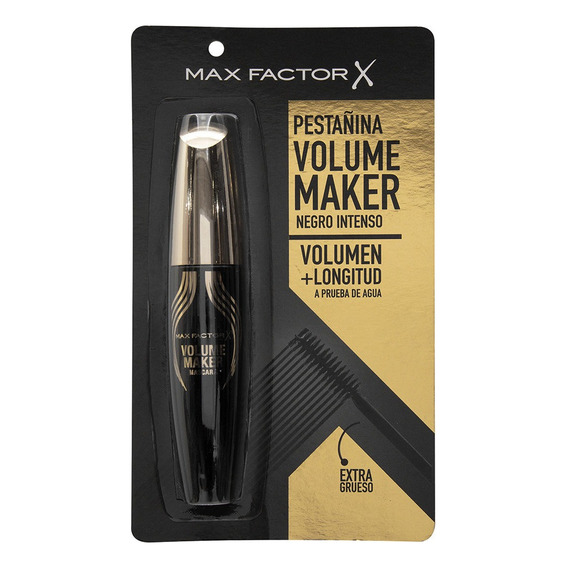 Pestañina Max Factor Volumen Maker Neg - Ml  Color Negro