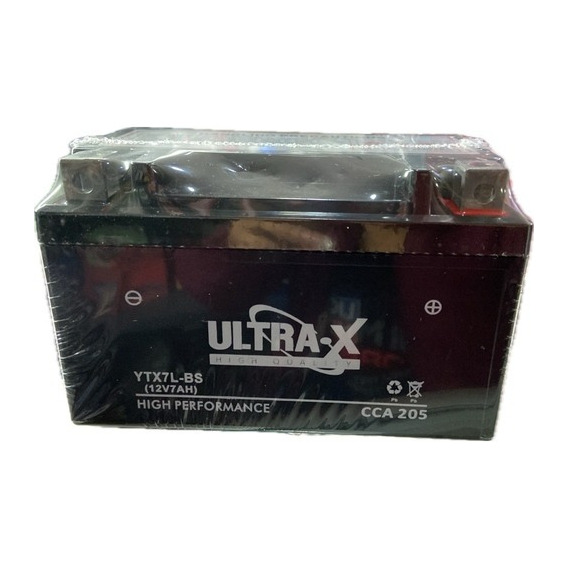 Bateria Moto Ultra-x Btx7a-bs Ytx7a-bs 12v 7ah Scooter