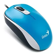 Mouse Genius Dx-110 Usb 1000 Dpi Óptico Azul