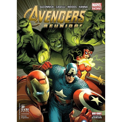 Avengers Reunidos Tpb  02 (tomo Unico) - Brian Mich, de Brian Michael Bendis. Editorial OVNI Press en español