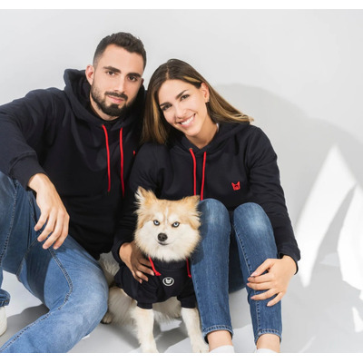 Saco Para Perro Azul  (100% Algodón) Talla 4xl