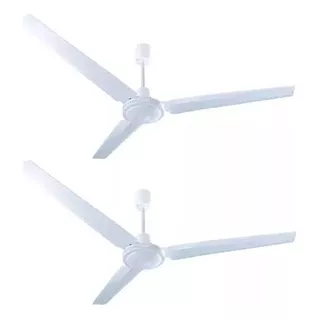 2pack Ventilador Techo Benelux Motor Grande Blanco Tipo Vec