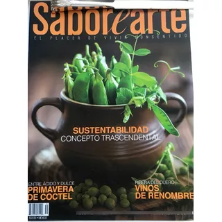Sustentabilidad, Revista Gastronomía Sabor E Arte 2015