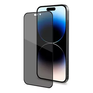Película 3d Cerâmica Flexível Privacidade Para iPhone 15