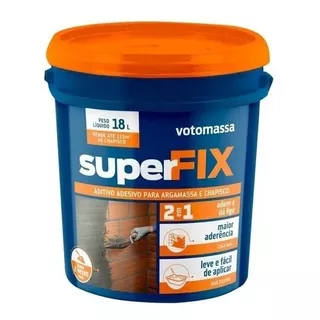 Aditivo P/ Argamassas Superfix 18l Votoran - (bianco)