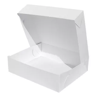 Cajas Para Masas Blancas De 1/2kg - 100 Unidades.