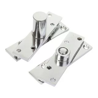 Dobradiça Pino Pivotante Porta Até 300kg Aço Inox 