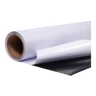 Vinilo Autoadhesivo Blanco 105 X 150 Cm Base Negra Blackout