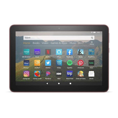 Tablet  Amazon Fire HD 8 2020 KFONWI 8" 64GB plum y 2GB de memoria RAM