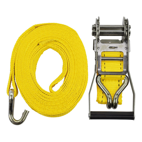 Cincha Cinta Con Crique 10mx50mm 5000kg Crossmaster 9980164 Color Amarillo