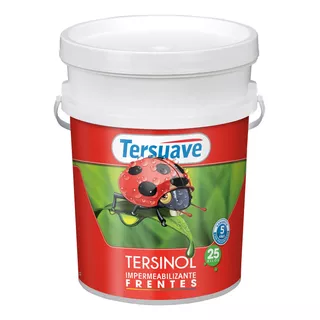 Pintura Impermeabilizante Tersinol Frentes Tersuave 25 Kgs