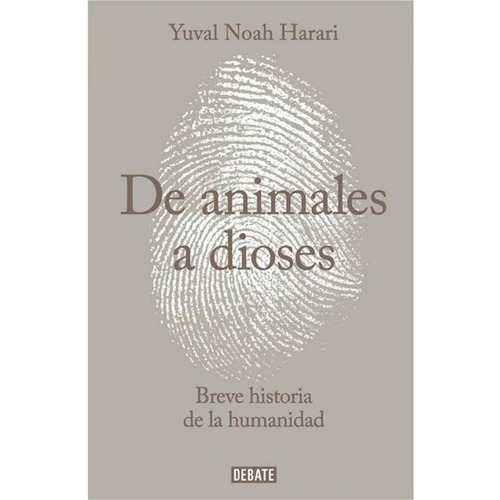 Libro De Animales A Dioses - Yuval Noah Harari Original 