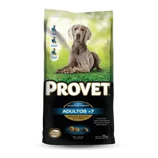 Alimento Balanceado Provet Perro Adulto +7 15 Kg