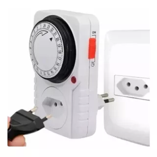 Timer Analógico 24 Horas Tensão 127v/220v - Bivolt