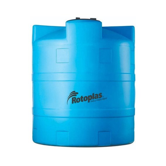 Tanque Cisterna Rotoplas 2800 L C/kit Todo Equipado 195x155c Color Azul