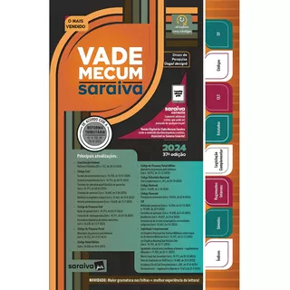 Vade Mecum Saraiva 2024 37ª Edição