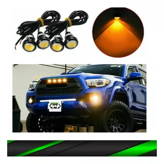 Kit 4 Luz Grade Universal F250 Ranger Hilux S10 L200