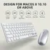 Teclado Y Ratón Bluetooth Para Mac, Combinación De Teclado Y