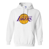 Sudadera Hoodie Gorro  Basketball Nba Los Angeles Lakers 