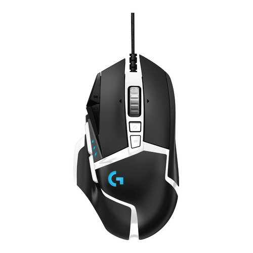 Mouse gamer de juego Logitech  G Series Hero SE G502 negro