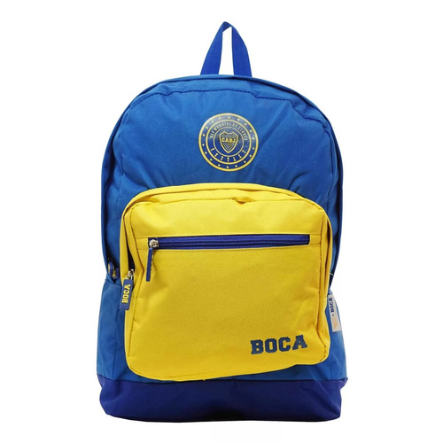Mochila Escolar Espalda Boca Juniors 17° Original Primaria
