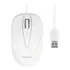 Mouse Macally Usb Con Cable Con 3 Botones Blanco Turbo
