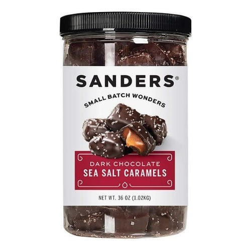 Chocolate Negro Con Sal De Mar Y Caramelo Sanders 1,02 Kg