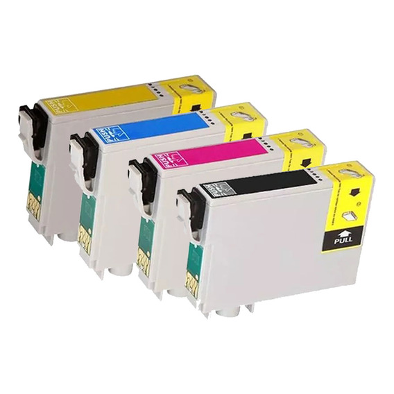 Cartuchos Impresora Epson Xp211 Compatible Pack 4 Unidades