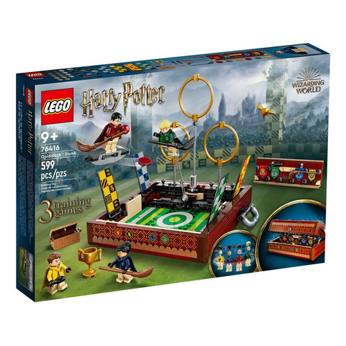 Lego Harry Potter (76416) Baúl De Quidditch Cantidad de piezas 599