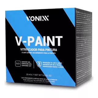 V Paint 20ml Sellador Ceramico Vonixx Coating Vidrio Liquido