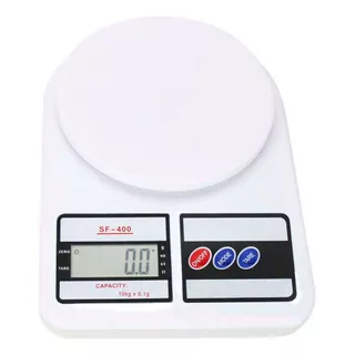 Balança Branca Digital Precisão Para Cozinha Dieta 10kg