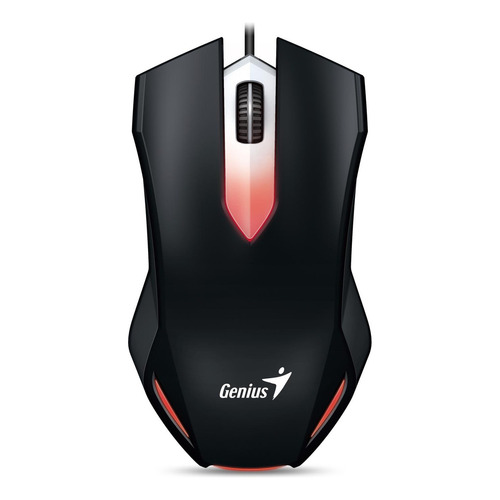 Mouse gamer de juego Genius  X-G200 calm black