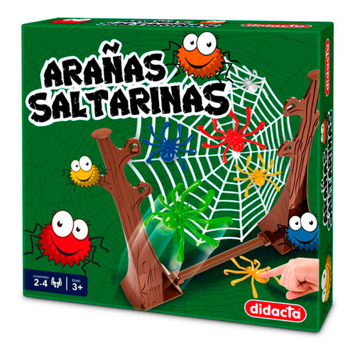 Juego Arañas Saltarinas Juego De Mesa - Vamos A Jugar 