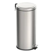 Basurero De Acero Con Pedal Y Balde 30 L Tramontina Brasil