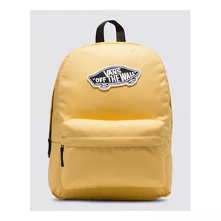Mochila Vans Realm Porta Laptop Backpack Escolar Urban Beach Color Dorado Diseño De La Tela Liso