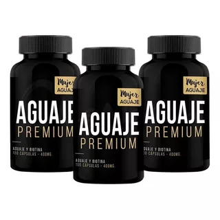 Pack De 03 Frascos - Aguaje Premium - Con Envío Gratis