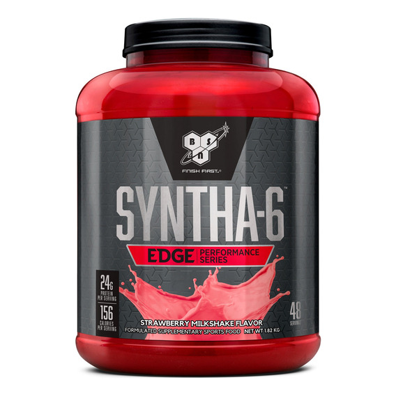 Bsn Syntha-6 Edge Proteína Polvo Strawberry Milkshake 1.82kg