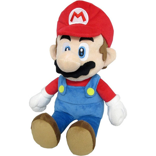 Peluche Plush Super Mario Mario 34 Cm (sanei)