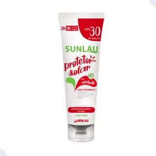 Protetor Bloqueador Solar Fps 30 C/ Repelente 120ml - Sunlau