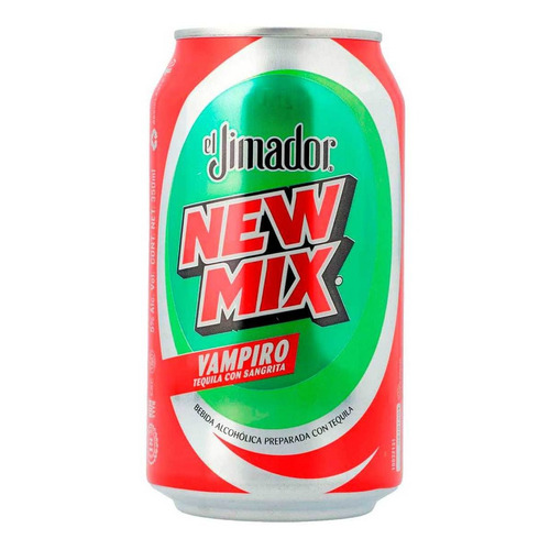 Bebida Preparada New Mix Vampiro Lata 350ml.